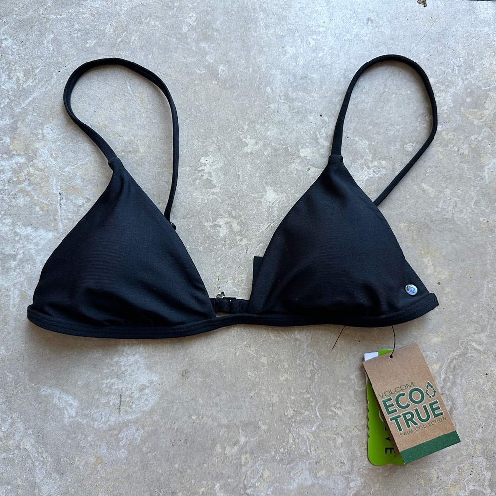 VOLCOM Simply Seamless Triangle Top - Size S - NWT